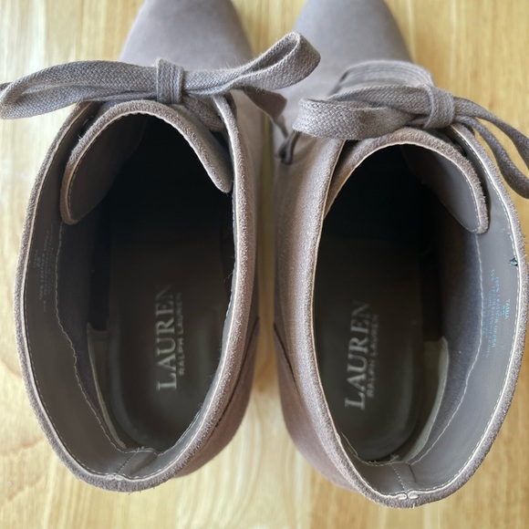 Tamia suede wedge bootie - Picture 3 of 5